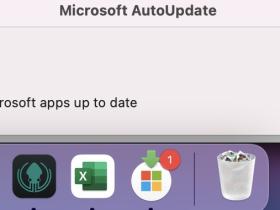 如何关闭Mac上的Microsoft AutoUpdate微软自动更新弹窗提示
