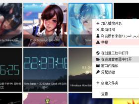简单方法提取Wallpaper Engine订阅中的图片和视频,打开scene.pkg文件压缩包