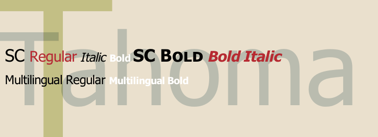 超赞!网页设计中最常见的30款英文字体