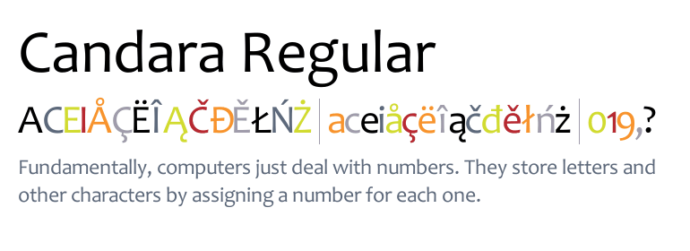 超赞!网页设计中最常见的30款英文字体