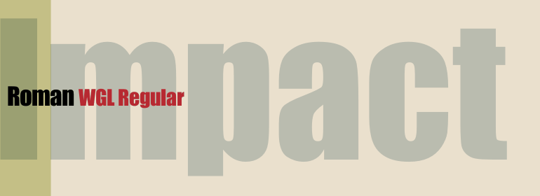 超赞!网页设计中最常见的30款英文字体