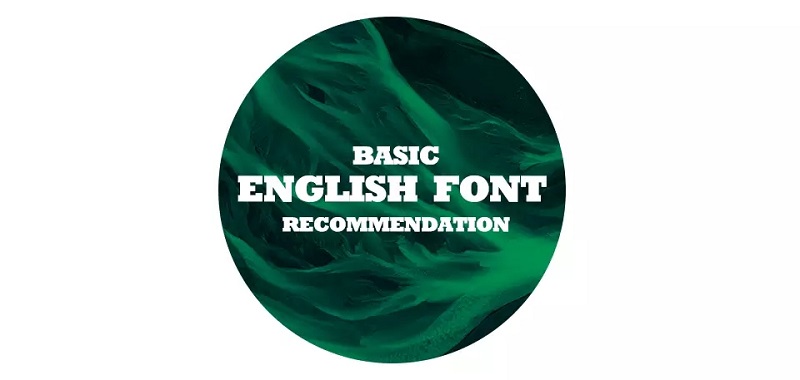 灰昼的字体库！10款常用的经典基础英文字体推荐（已打包）