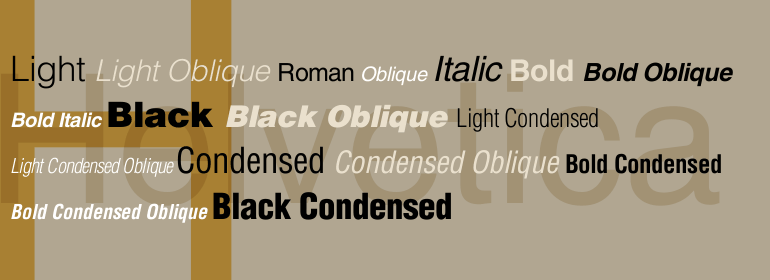 超赞!网页设计中最常见的30款英文字体