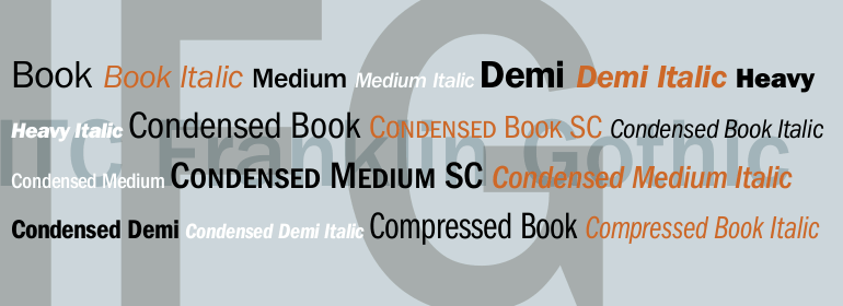 超赞!网页设计中最常见的30款英文字体