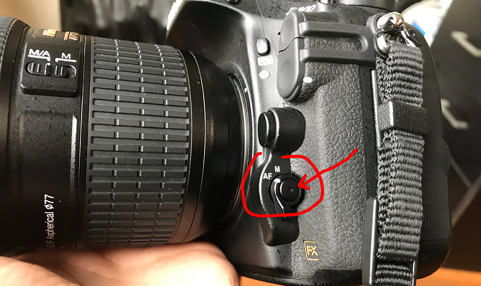 尼康单反单点对焦模式怎么调?AF-S和AF-C有什么区别?