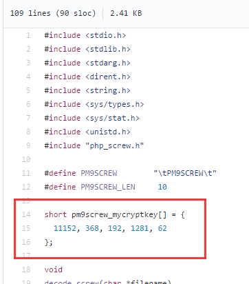 关于php-screw-plus解密